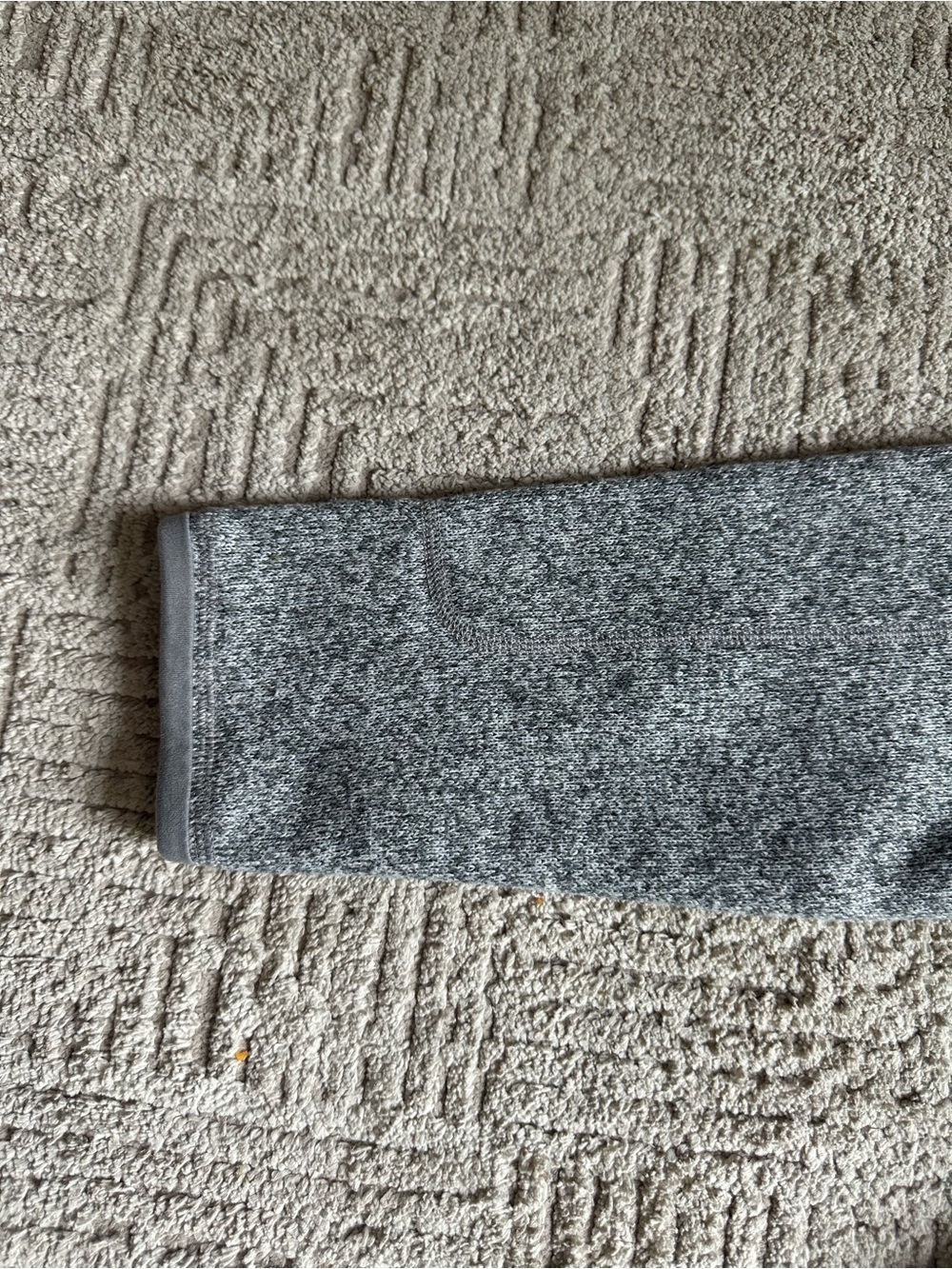 Patagonia Women's Heather Gray Quarter-Zip Fleece Pullover - Picture 7 of 13